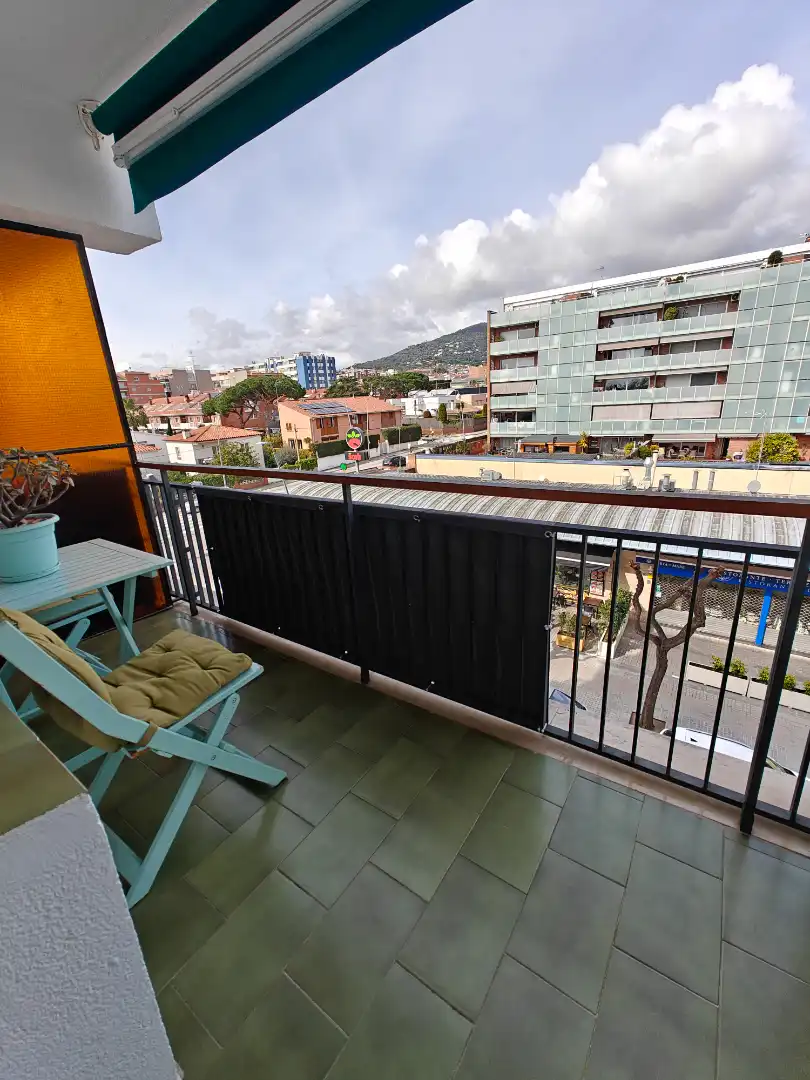 Balcony of Flat for sale in Premià de Mar  with Air Conditioner, Heating and Parquet flooring