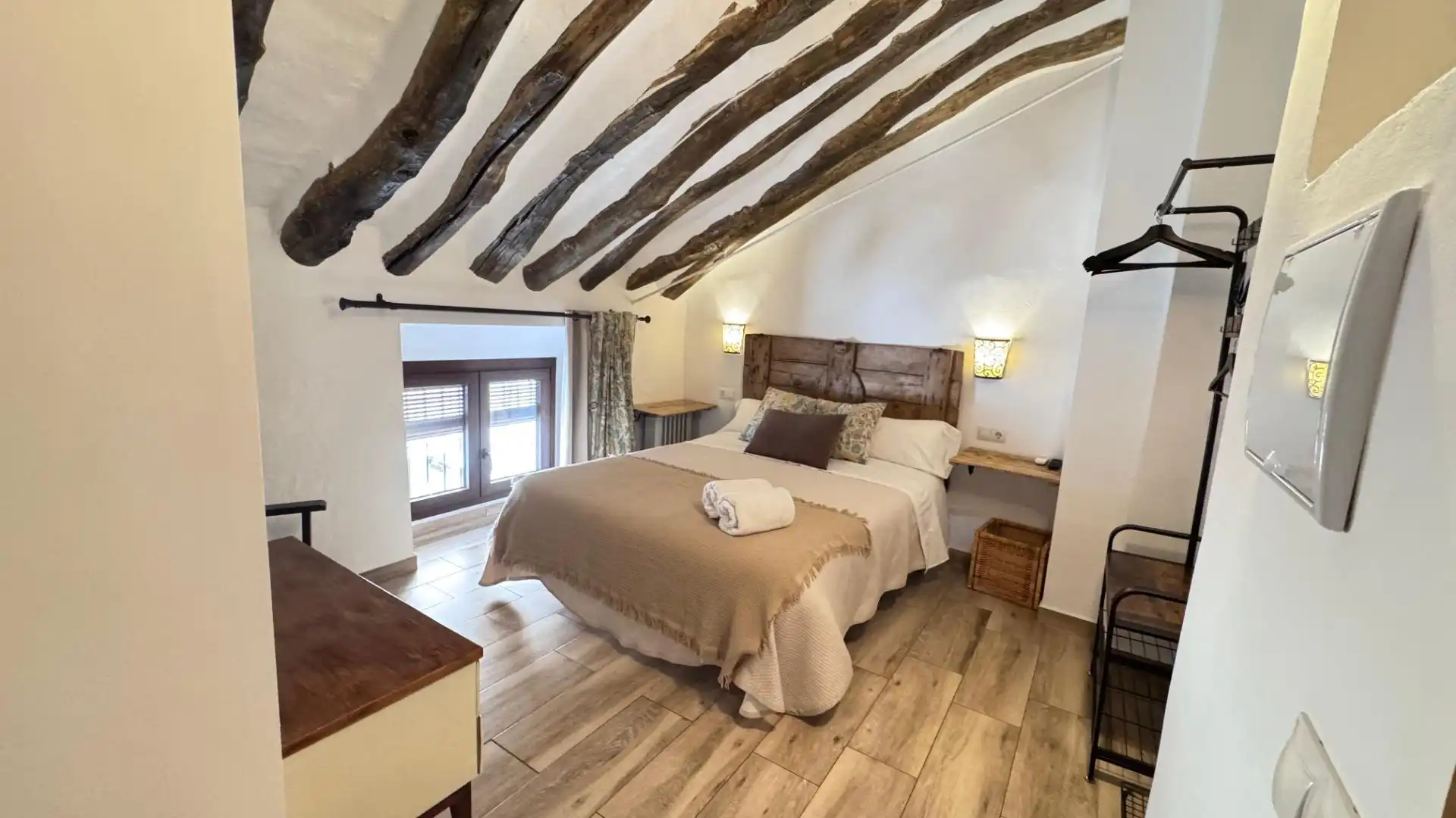 Bedroom of Houses for sale in Iznájar  with Air Conditioner, Heating and Terrace