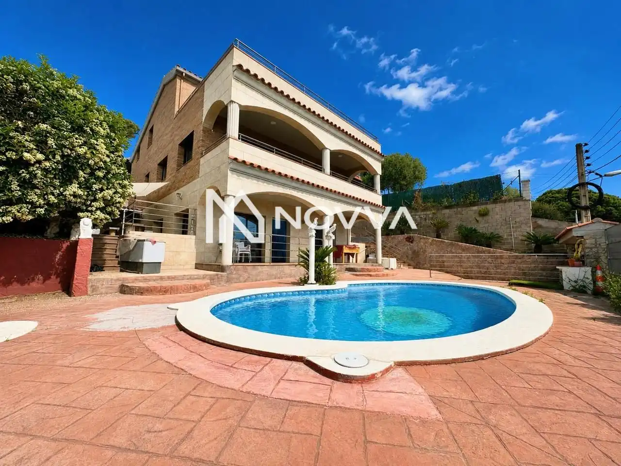Piscina de Casa o xalet en venda en Tordera