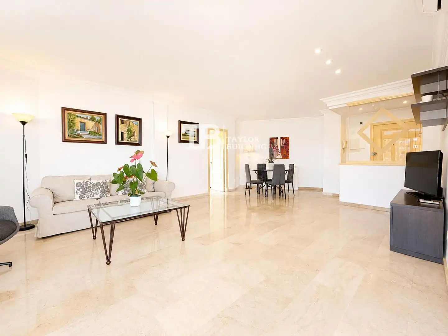 Sala de estar de Ático en venta en  Palma de Mallorca con Aire acondicionado, Calefacción y Terraza
