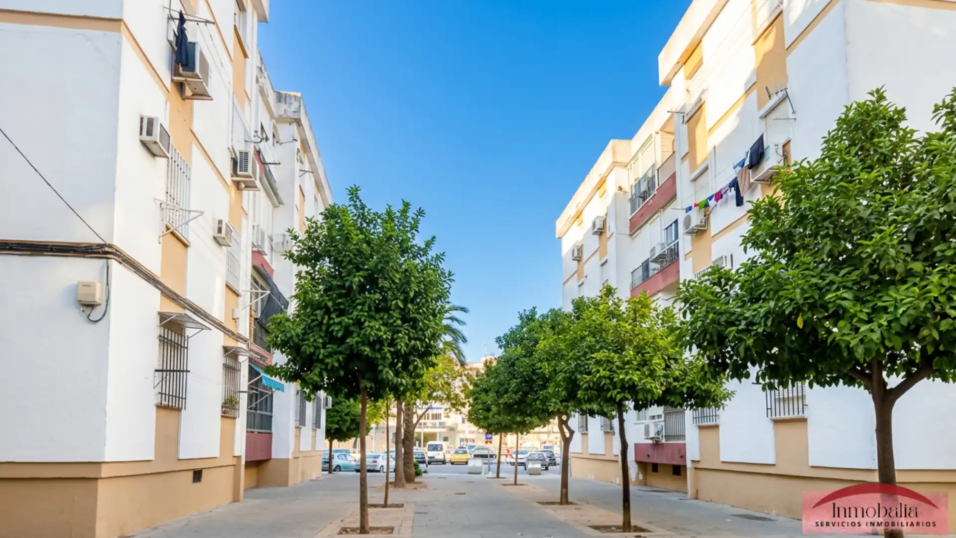 Vista exterior de Piso en venta en Sevilla con Aire acondicionado, Terraza y Amueblado