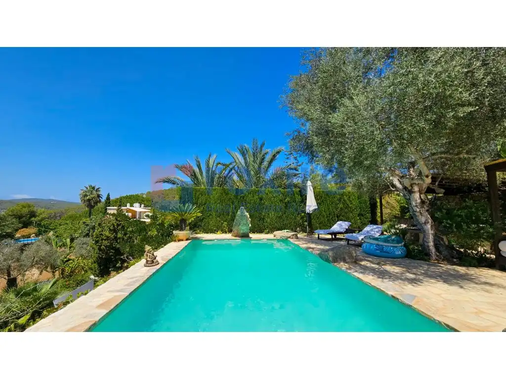 Jardí de Casa o xalet de lloguer en Sant Joan de Labritja amb Aire condicionat, Calefacció i Jardí privat