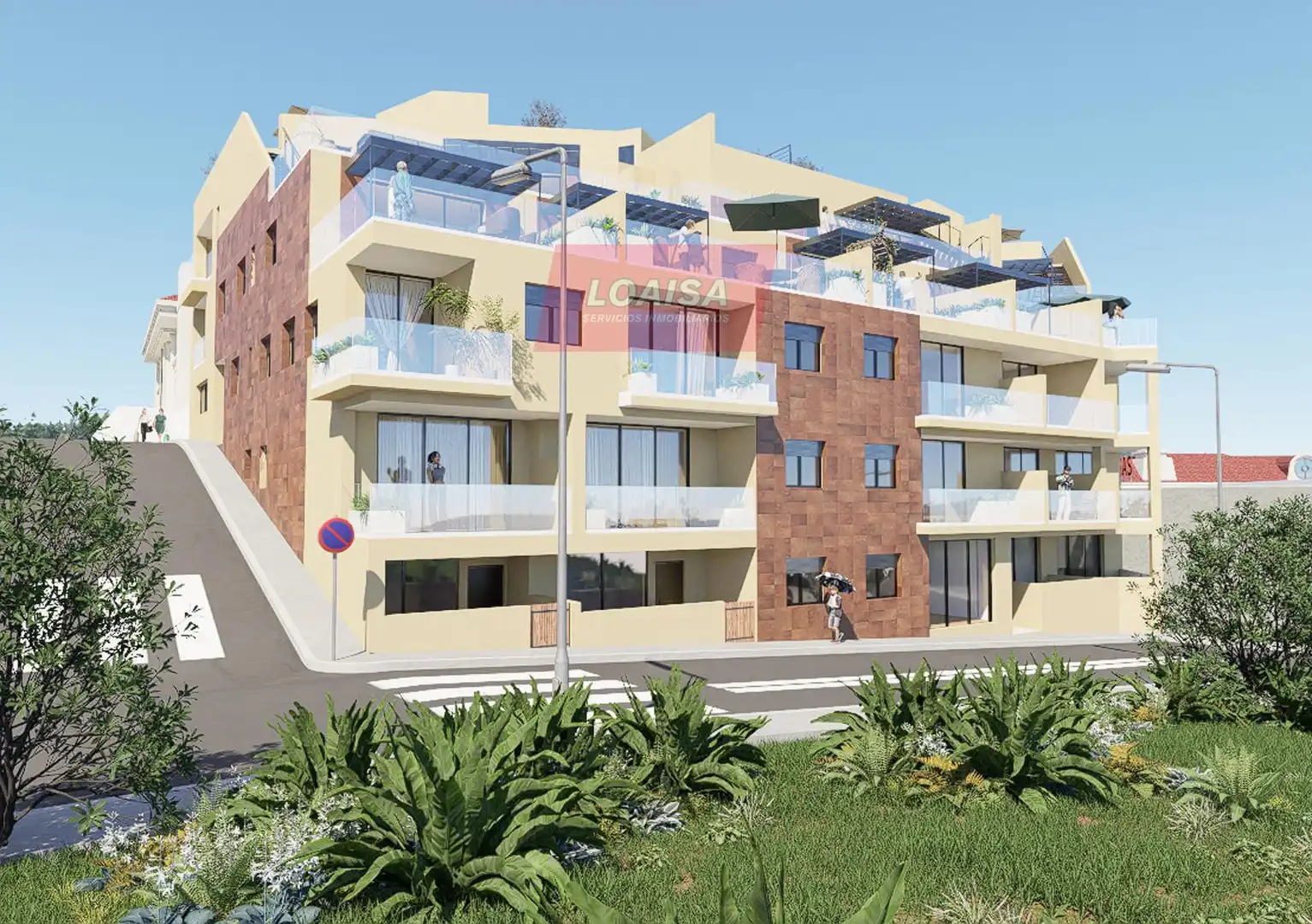 Vista exterior de Ático en venta en Vera con Calefacción, Terraza y Piscina