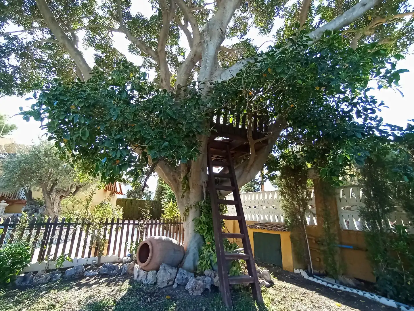 Jardí de Casa o xalet en venda en Mutxamel amb Calefacció, Jardí privat i Traster