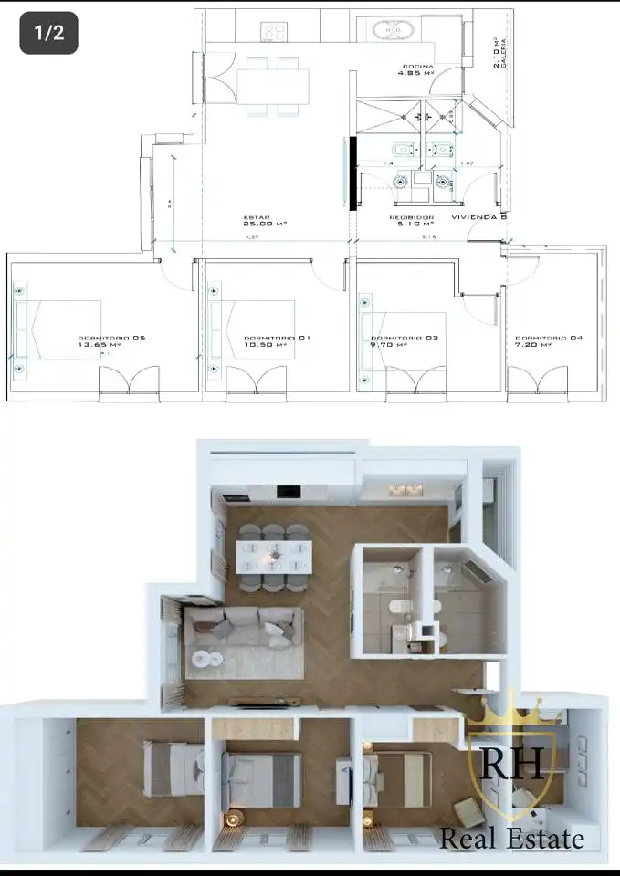 Piso en venta en  Palma de Mallorca