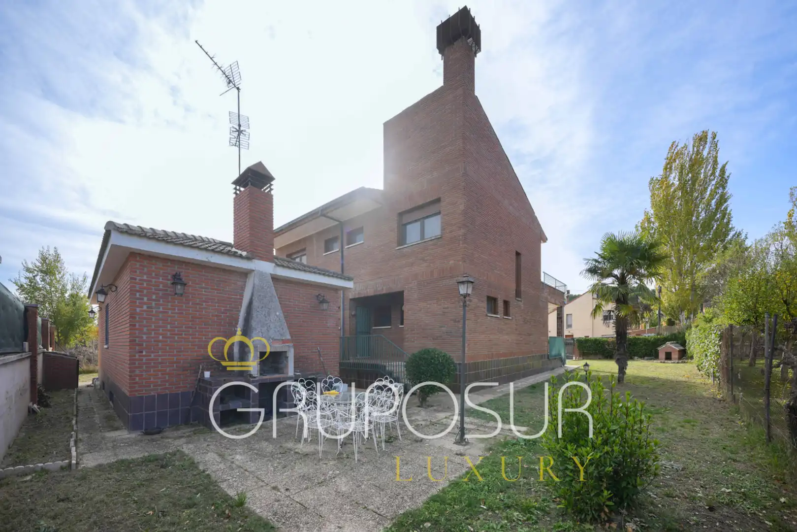 Jardí de Casa o xalet en venda en Valladolid amb Calefacció, Jardí privat i Terrassa