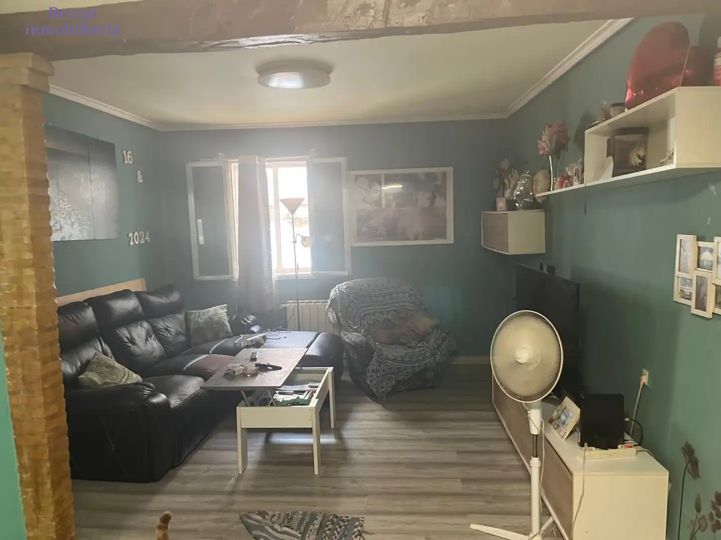 Sala d'estar de Casa o xalet en venda en Fuenmayor amb Calefacció, Terrassa i Traster