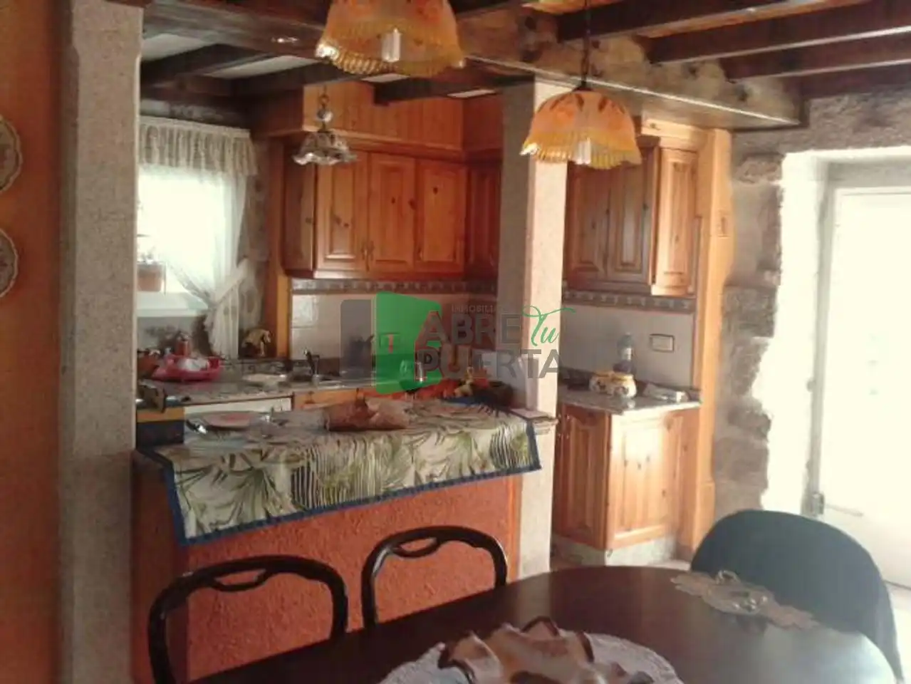 Cuina de Casa o xalet en venda en Paderne de Allariz amb Calefacció, Jardí privat i Terrassa