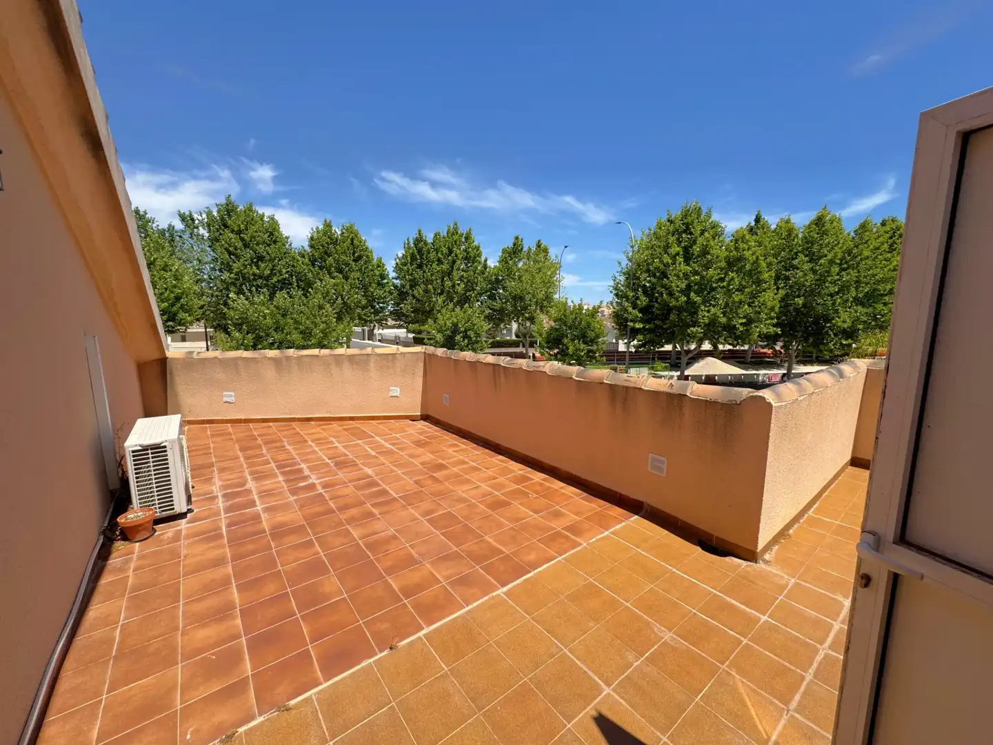 Terrassa de Casa o xalet en venda en San Javier amb Aire condicionat, Jardí privat i Terrassa