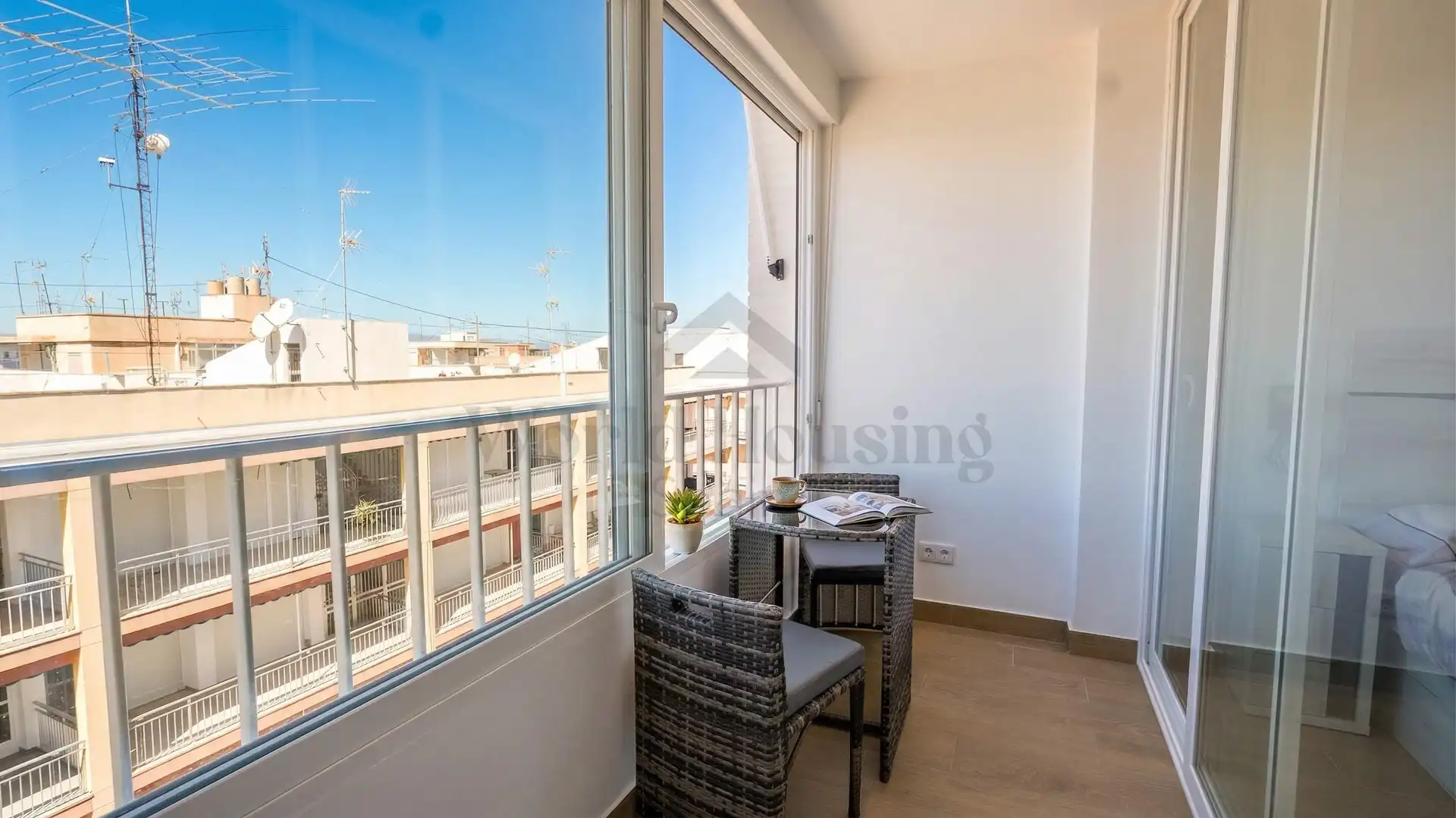 Terrassa de Apartament en venda en Santa Pola amb Aire condicionat, Calefacció i Moblat