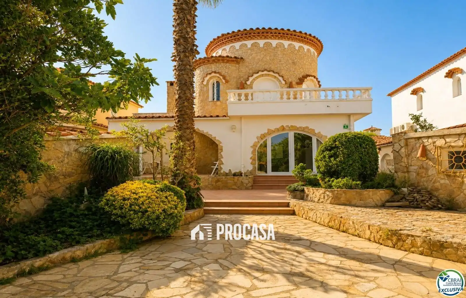 Vista exterior de Casa o xalet en venda en Empuriabrava amb Aire condicionat, Calefacció i Traster