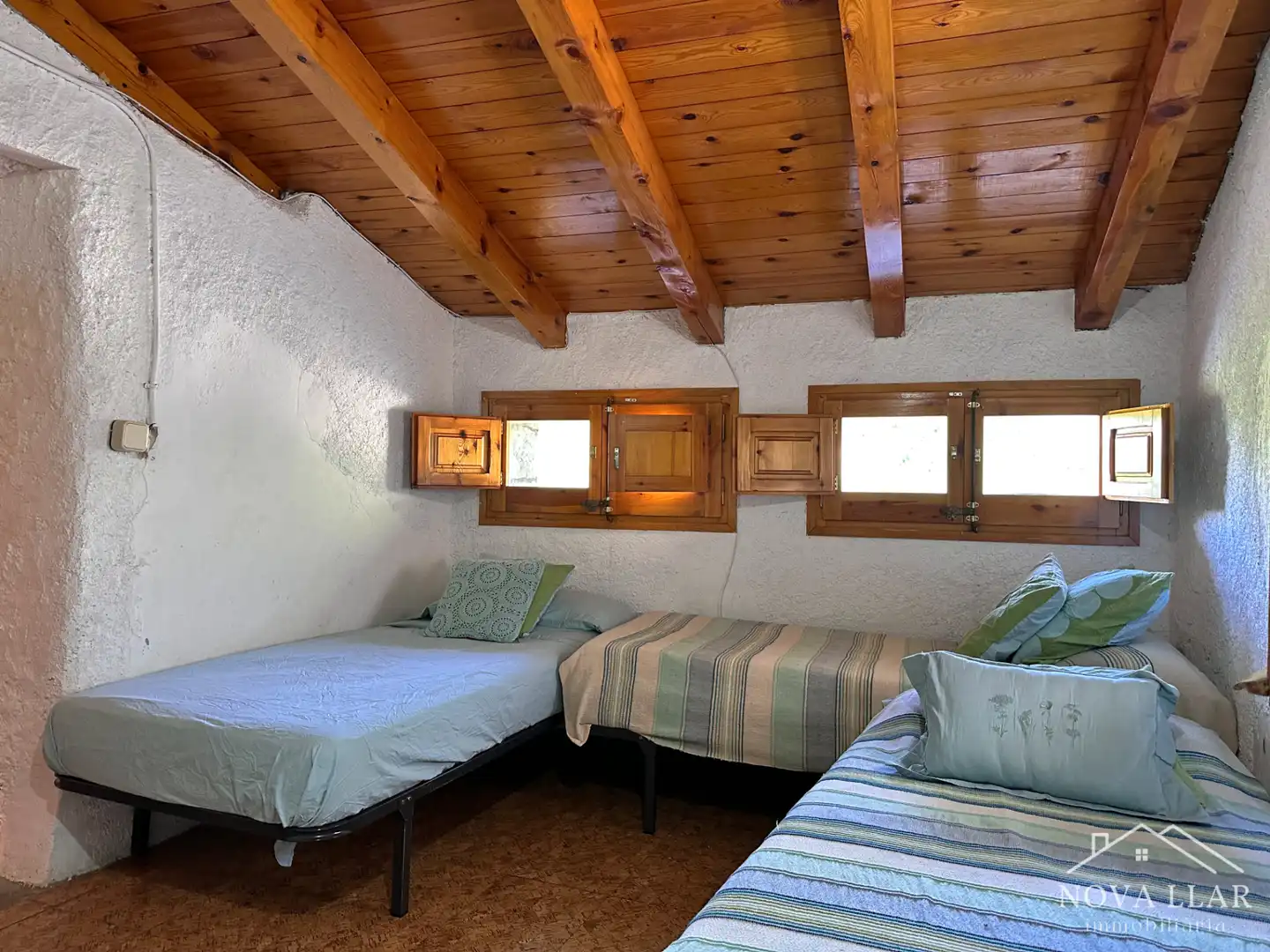 Bedroom of Houses for sale in Ribes de Freser  with Heating, Parquet flooring and Terrace
