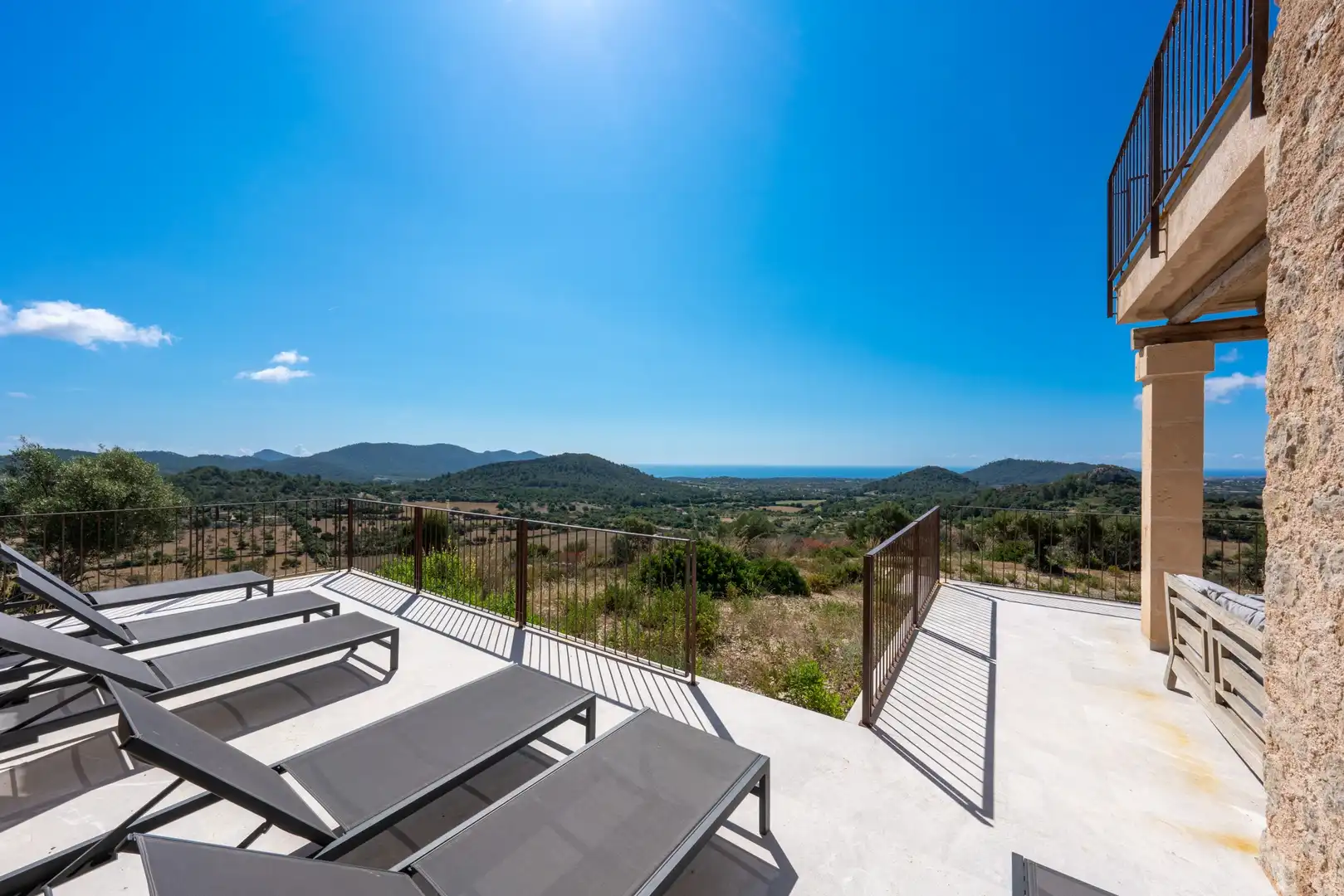 Terrasse von Country house zum Verkauf in Son Servera mit Klimaanlage, Heizung und Terrasse