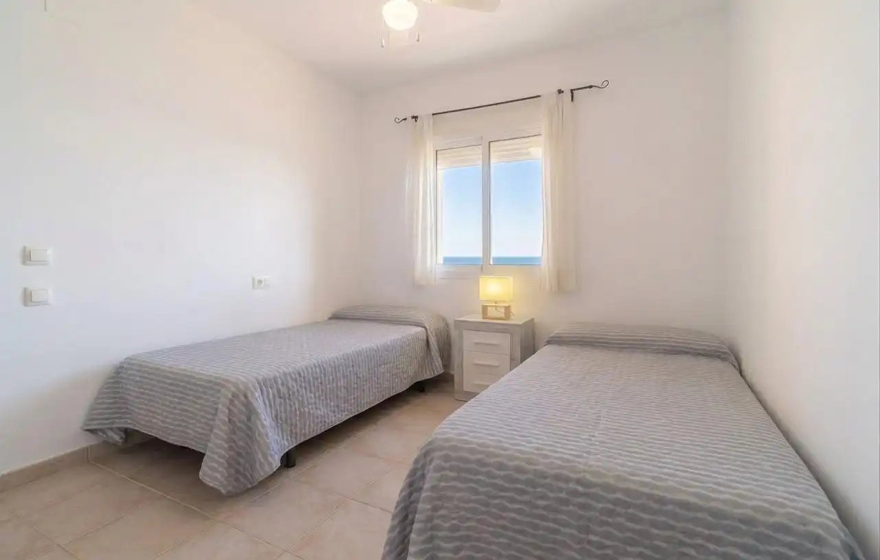 Bedroom of Flat for sale in Mojácar  with Air Conditioner, Terrace and Furnished