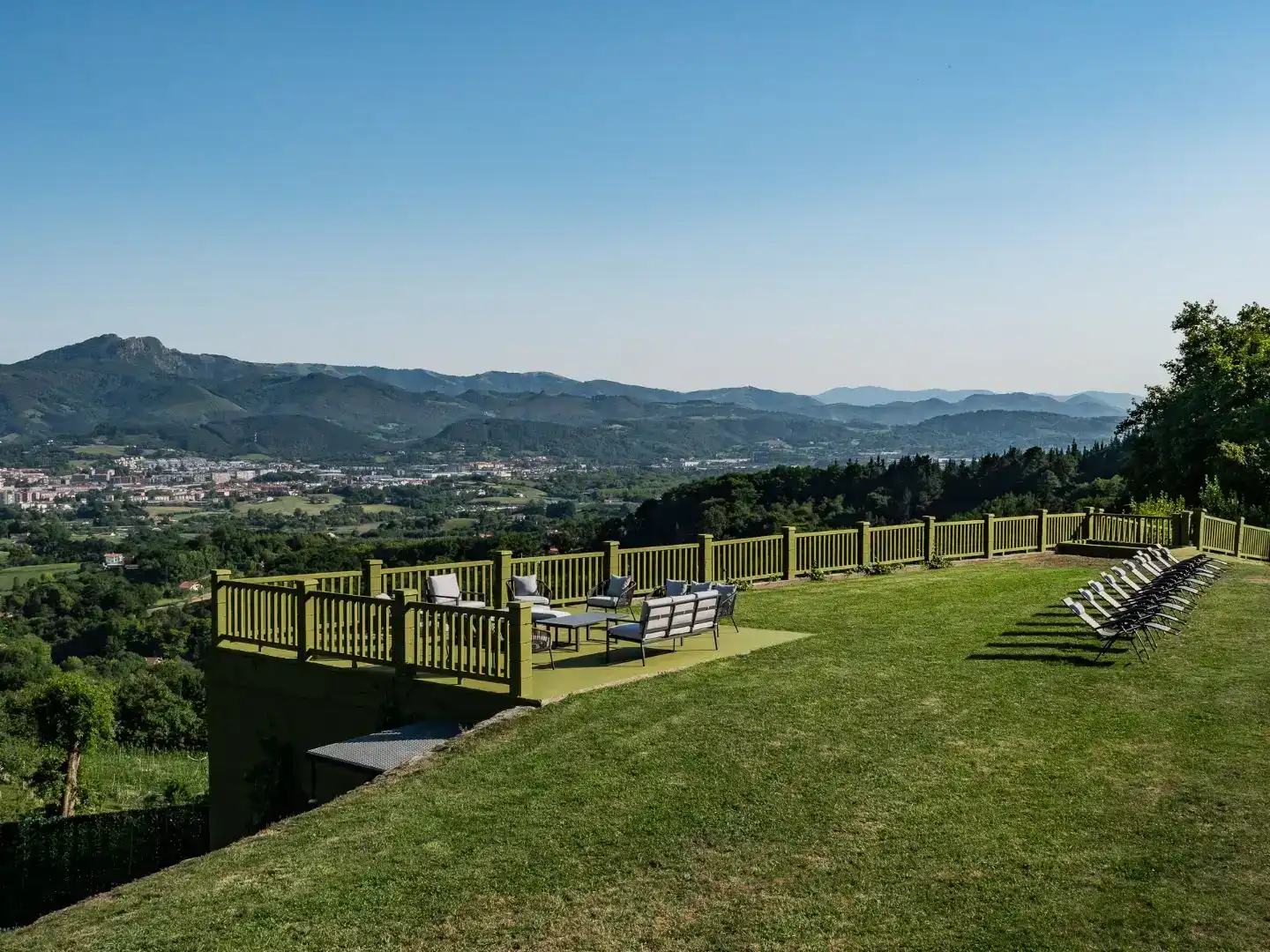 Terraza de Casa o chalet en venta en Hondarribia con Aire acondicionado, Piscina y Balcón