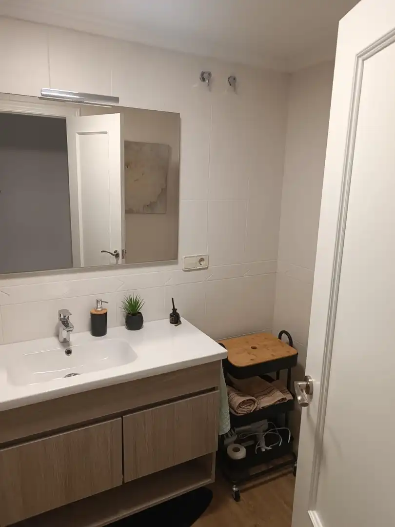 Bathroom of Flat for rent in Cartagena  with Air Conditioner, Heating and Parquet flooring