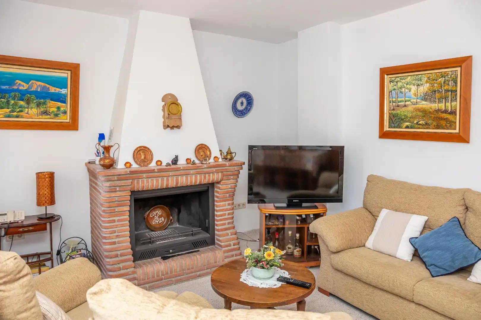 Living room of Houses for sale in Purullena  with Terrace