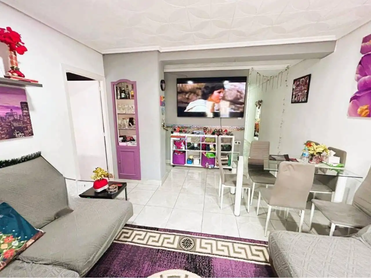 Sala de estar de Piso en venta en Málaga Capital