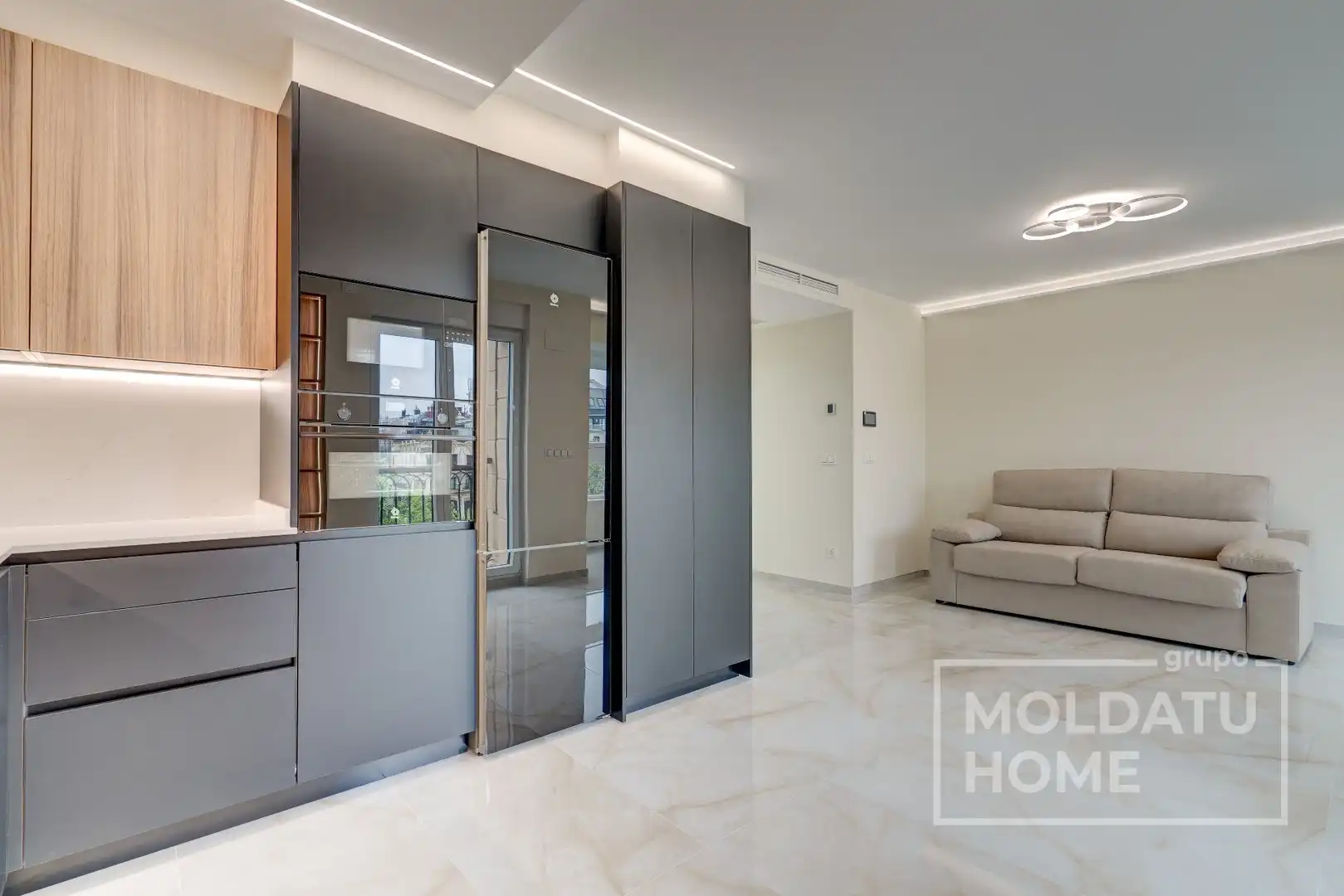 Sala de estar de Apartamento en venta en Donostia - San Sebastián  con Aire acondicionado, Calefacción y Terraza