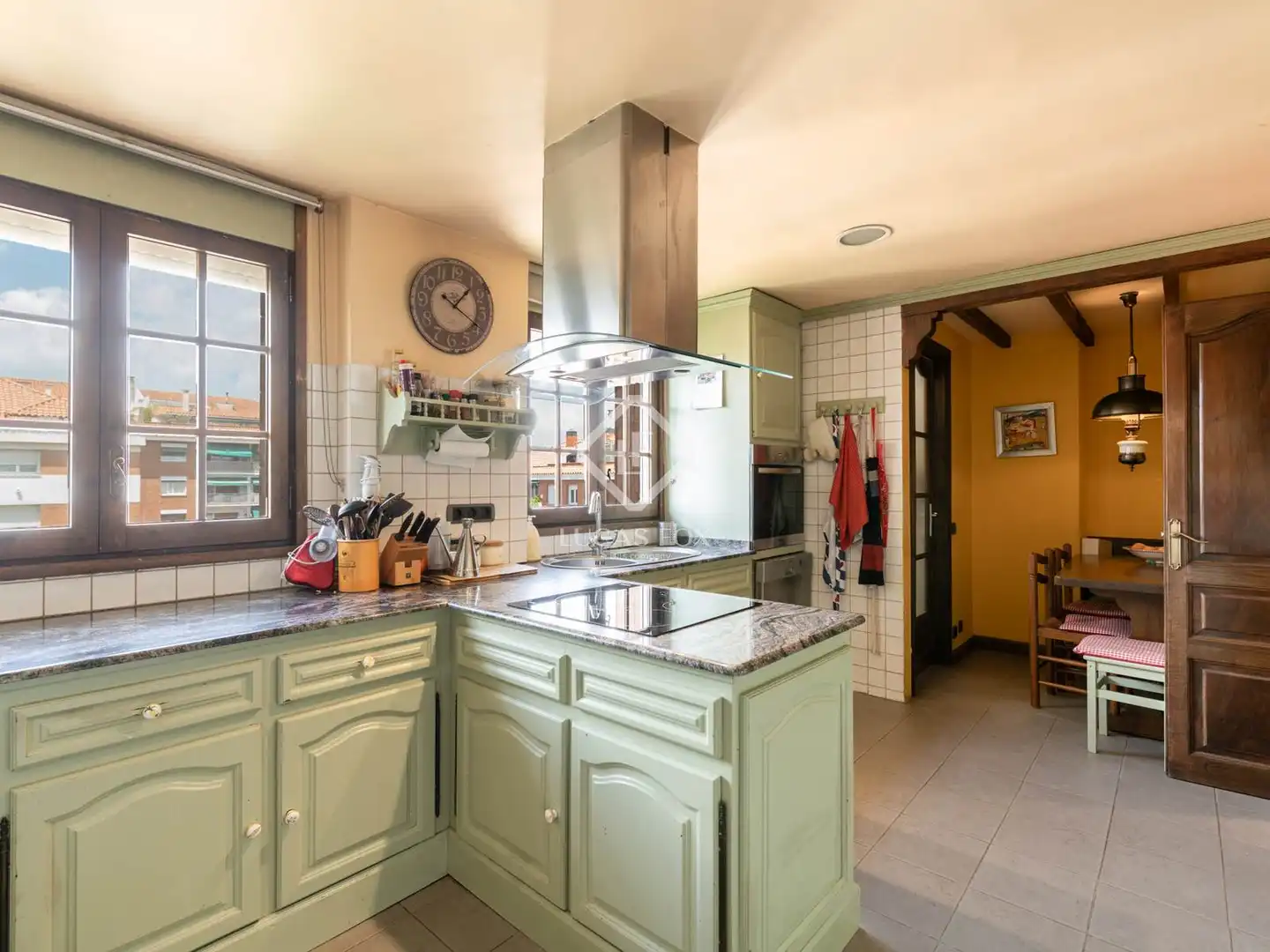 Cocina de Piso en venta en Sant Cugat del Vallès con Aire acondicionado, Calefacción y Terraza