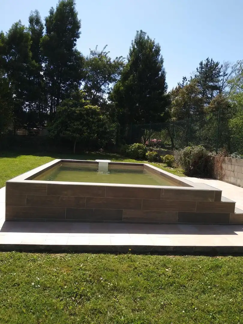Piscina de Casa o chalet en venta en Puente Viesgo con Calefacción, Jardín privado y Terraza