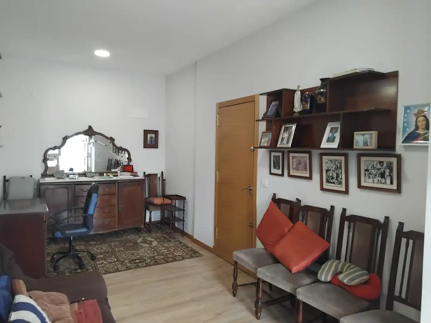 Wohnzimmer von Haus oder Chalet zum Verkauf in Vigo  mit Privatgarten, Möbliert und Balkon