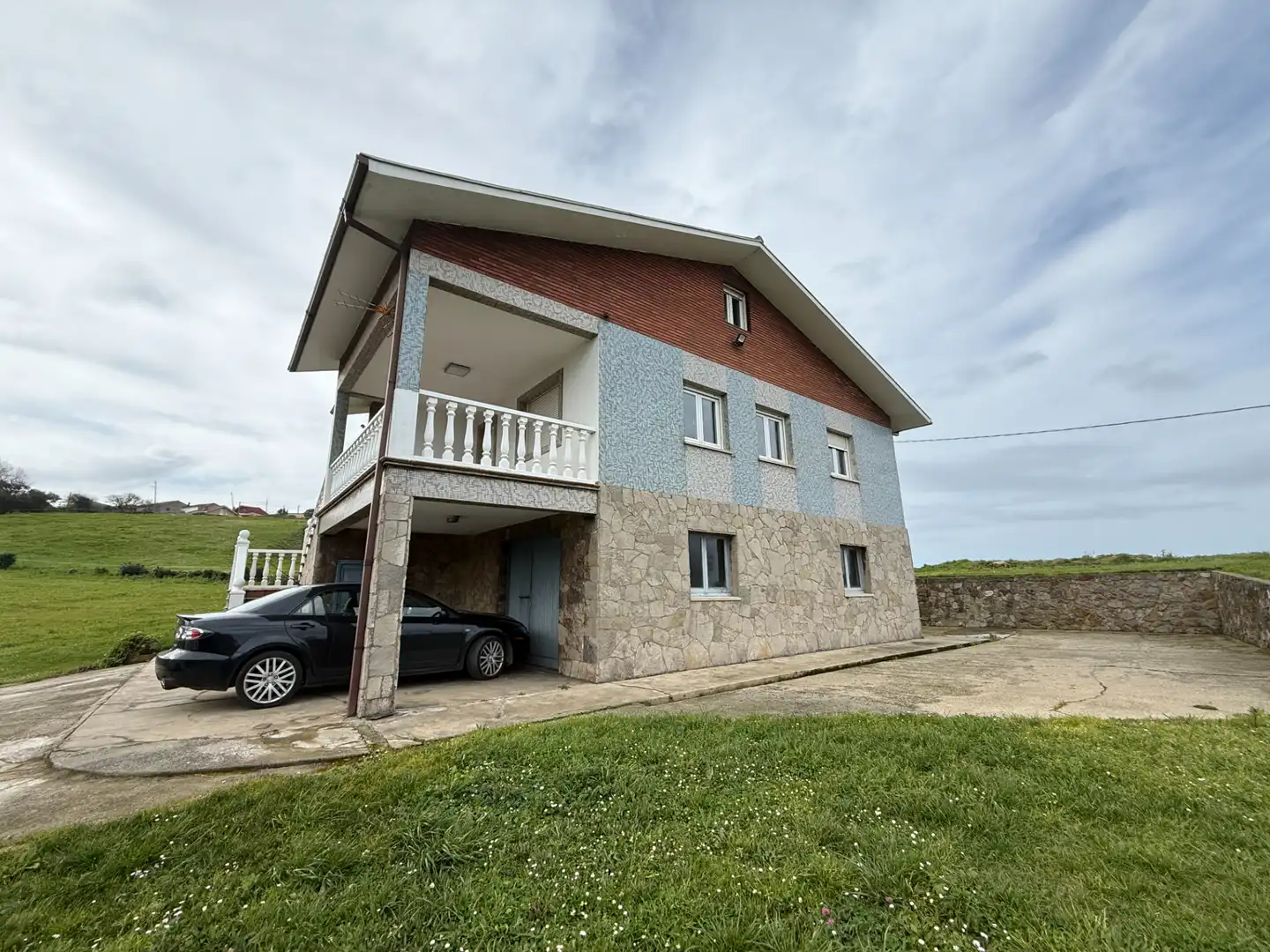 Vista exterior de Casa o chalet en venta en Gozón con Calefacción, Jardín privado y Terraza