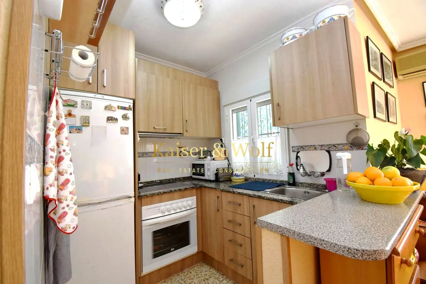 Cocina de Casa o chalet en venta en Santa Pola con Aire acondicionado, Terraza y Amueblado