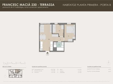 Appartamento di nuova costruzione con ascensore in vendita a Rambla de Francesc Macià 230