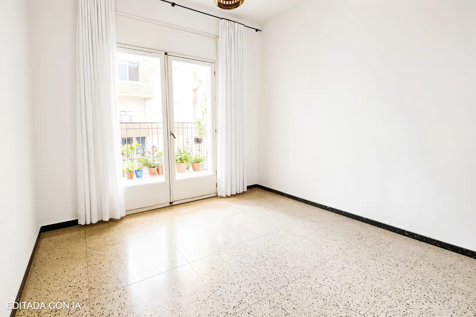 Schlafzimmer von Wohnung zum Verkauf in Barcelona mit Terrasse und Balkon