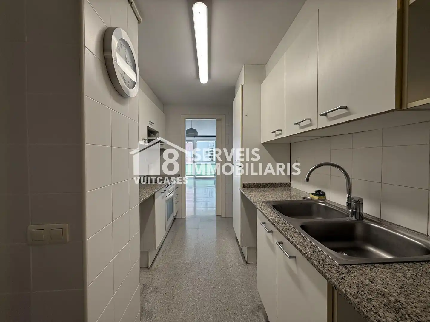 Cocina de Dúplex de alquiler en Sant Vicenç de Montalt con Calefacción, Terraza y Horno