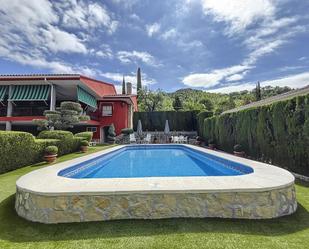 Swimming pool of House or chalet for sale in Genovés  with Air Conditioner, Heating and Private garden
