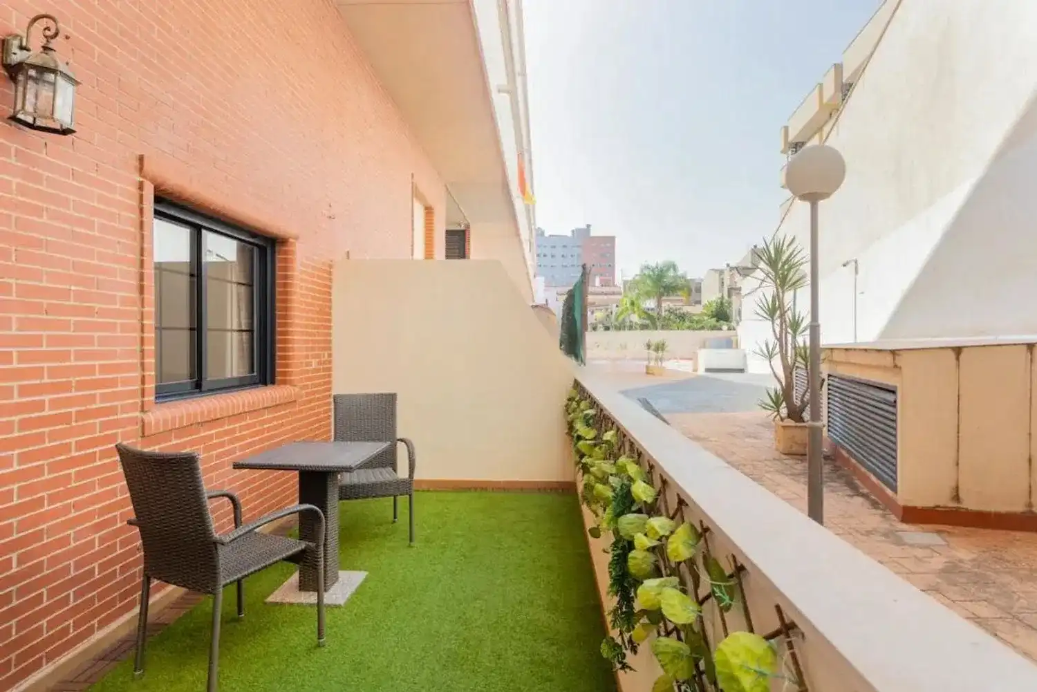 Terrace of Flat for sale in El Campello  with Air Conditioner, Heating and Private garden