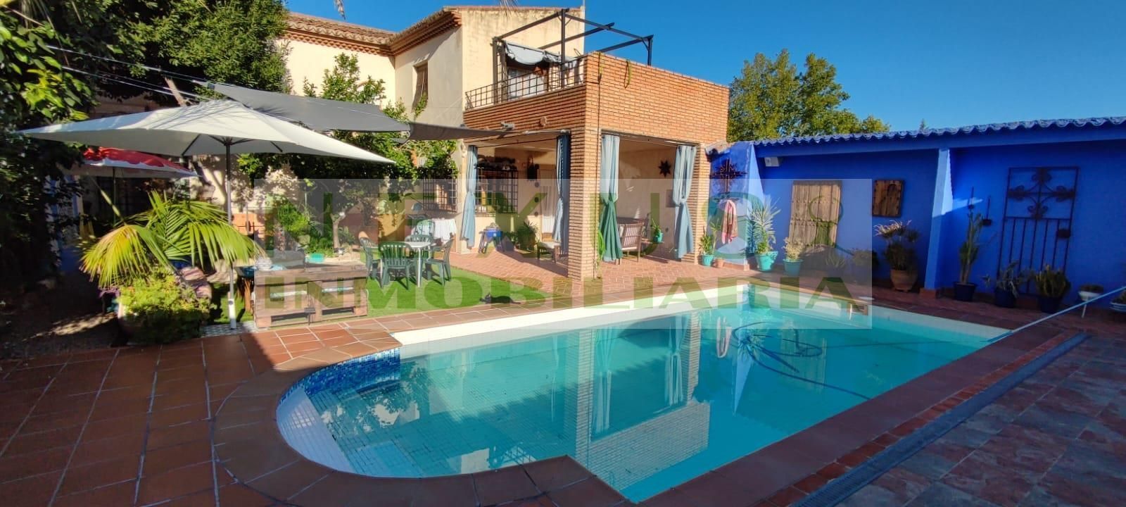 Swimming pool of House or chalet for sale in Cáceres Capital  with Private garden, Terrace and Storage room