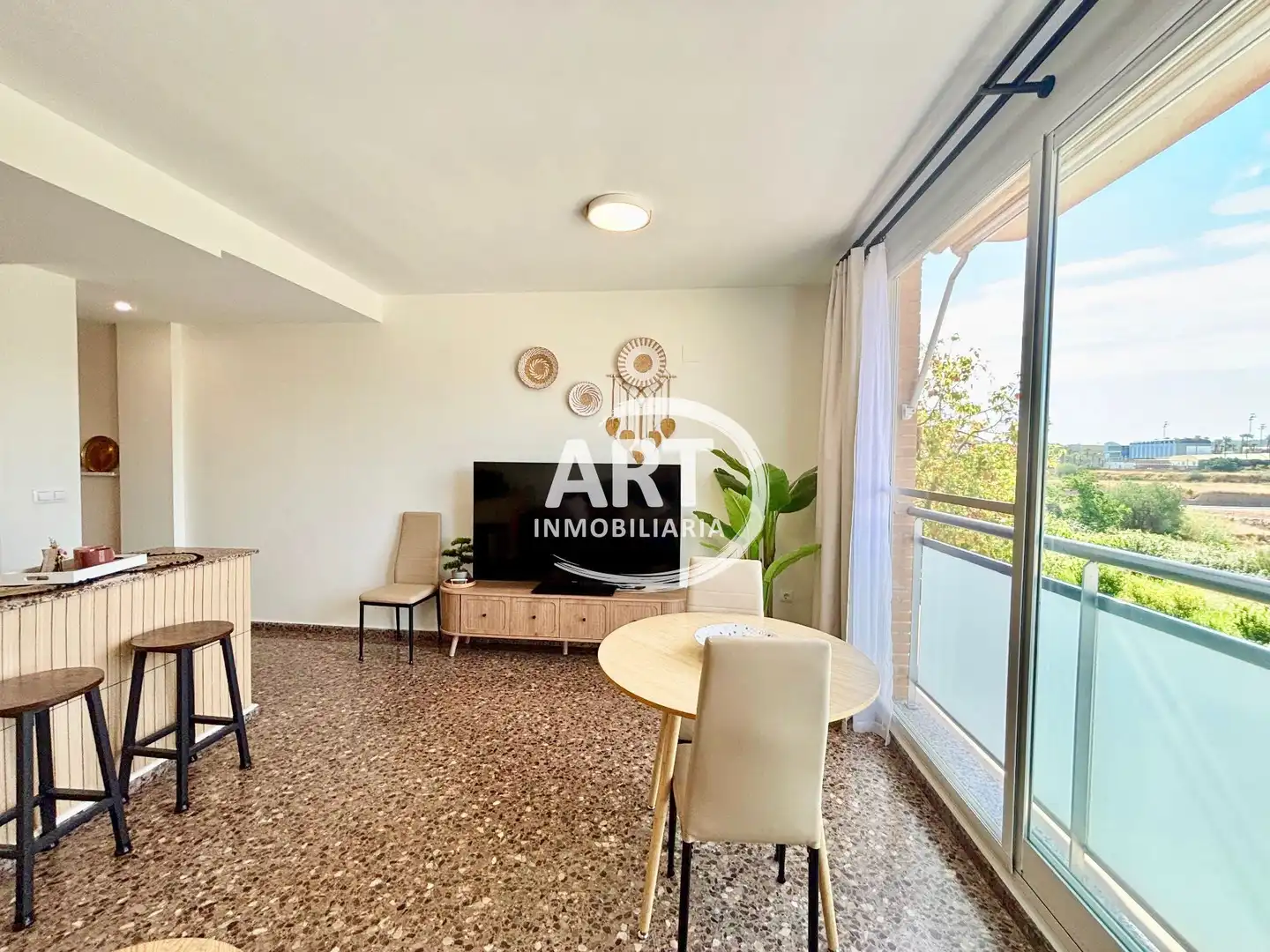 Living room of Flat for rent in Vilamarxant  with Storage room and Furnished