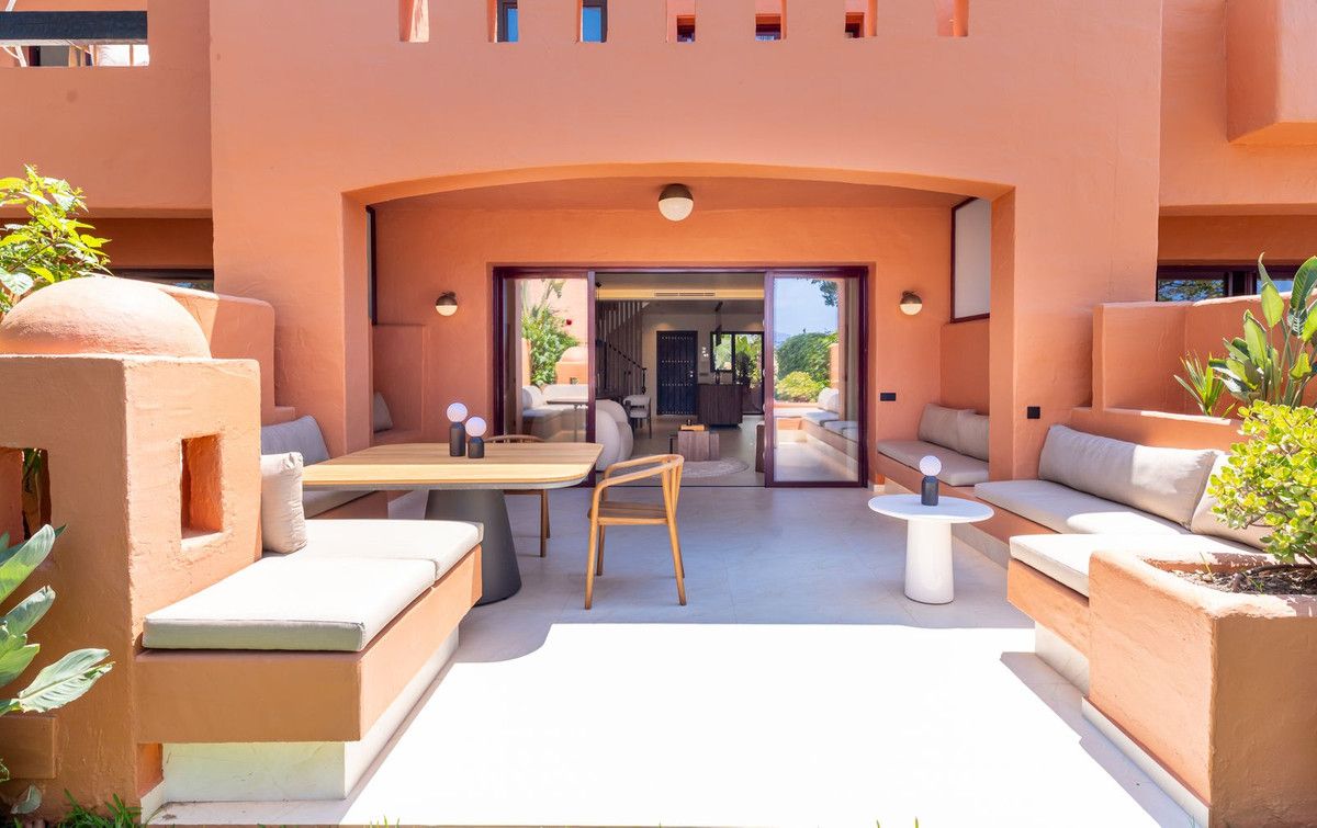 Terrace of Single-family semi-detached for sale in Marbella  with Air Conditioner, Private garden and Terrace