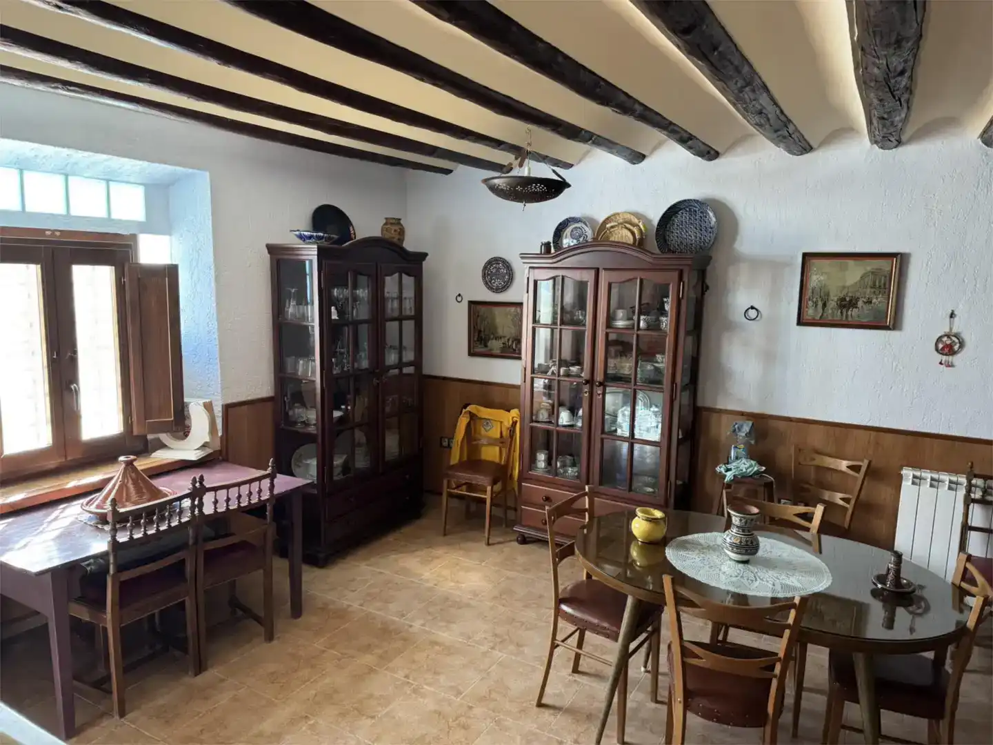 Comedor de Finca rústica en venta en Galera con Jardín privado, Trastero y Amueblado