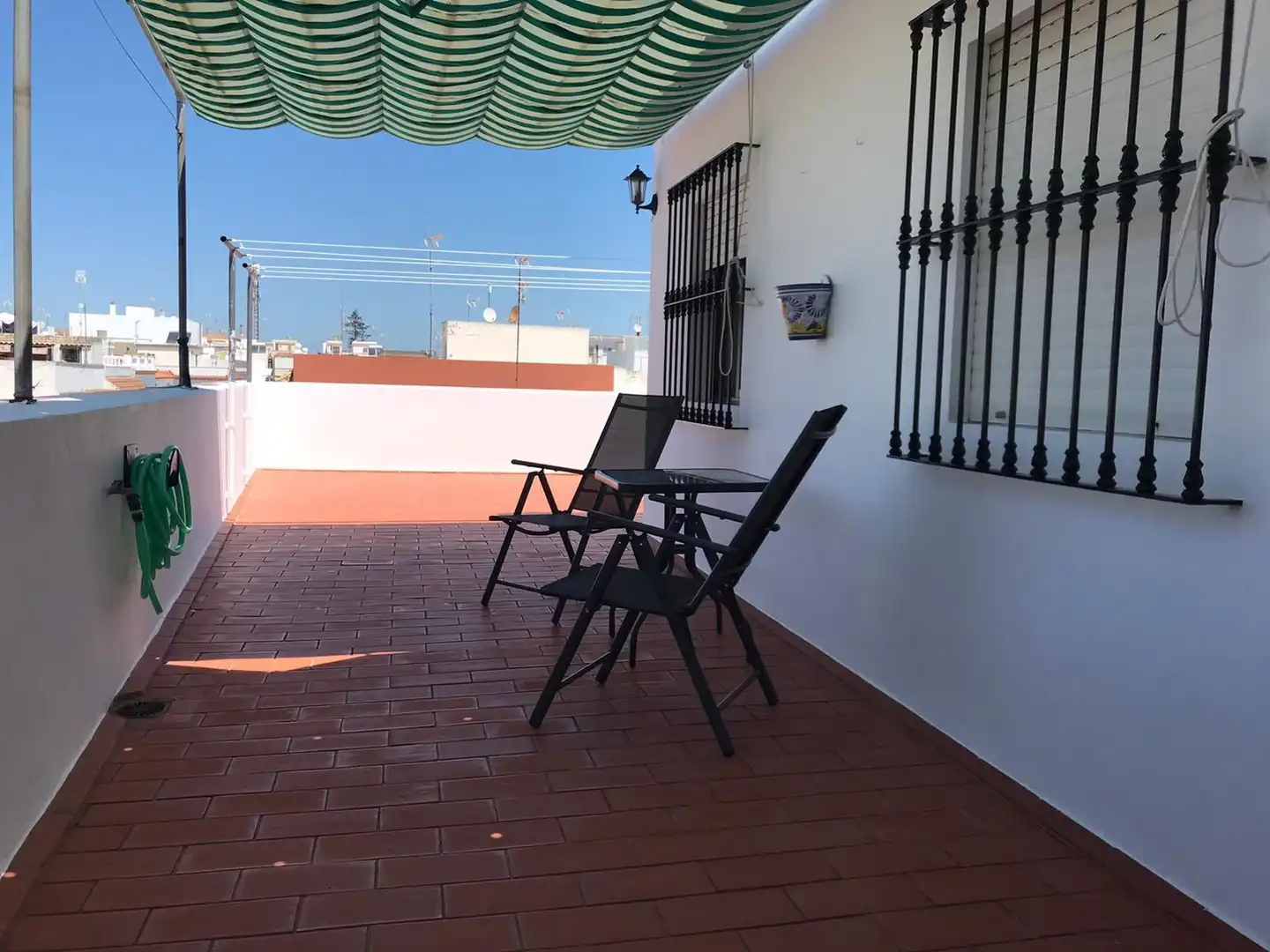 Terrassa de Apartament de lloguer en Chipiona amb Terrassa