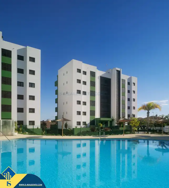 Vista exterior de Apartamento en venta en Pilar de la Horadada con Terraza, Amueblado y Piscina comunitaria