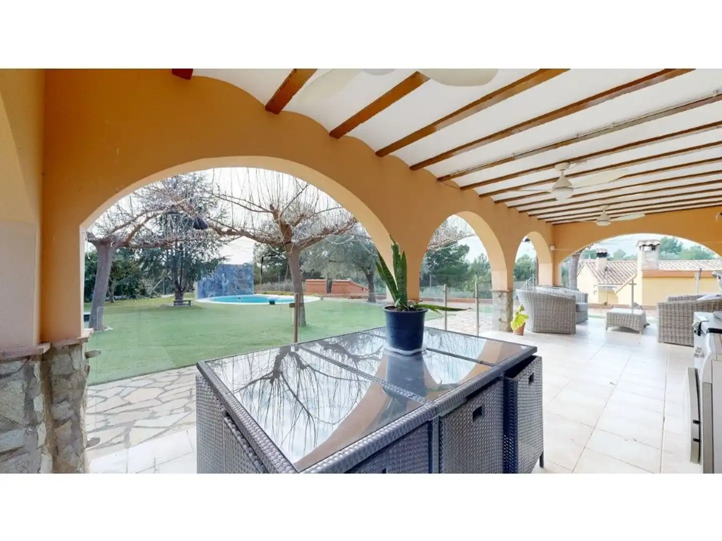 Terrassa de Casa o xalet en venda en Vilafamés amb Aire condicionat, Calefacció i Jardí privat