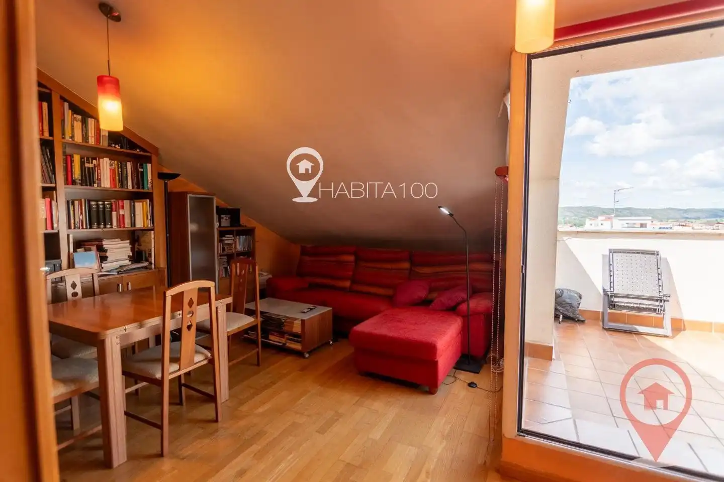 Terrasse von Wohnung zum Verkauf in Cuenca mit Heizung, Terrasse und Abstellraum