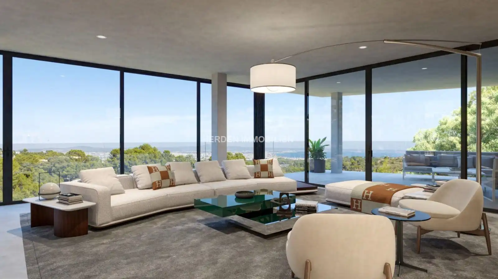 Sala d'estar de Casa o xalet en venda en  Palma de Mallorca amb Aire condicionat, Calefacció i Terrassa