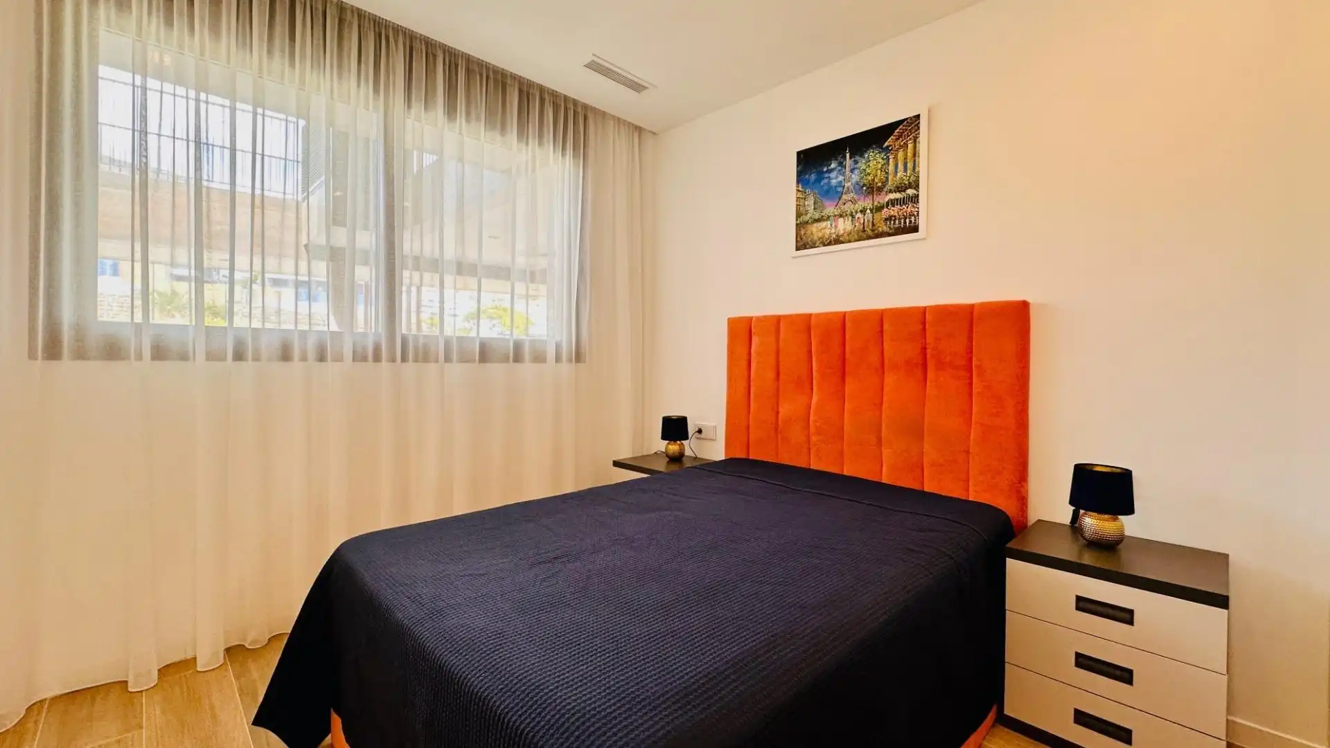 Schlafzimmer von Maisonette zum Verkauf in Finestrat mit Klimaanlage, Heizung und Terrasse