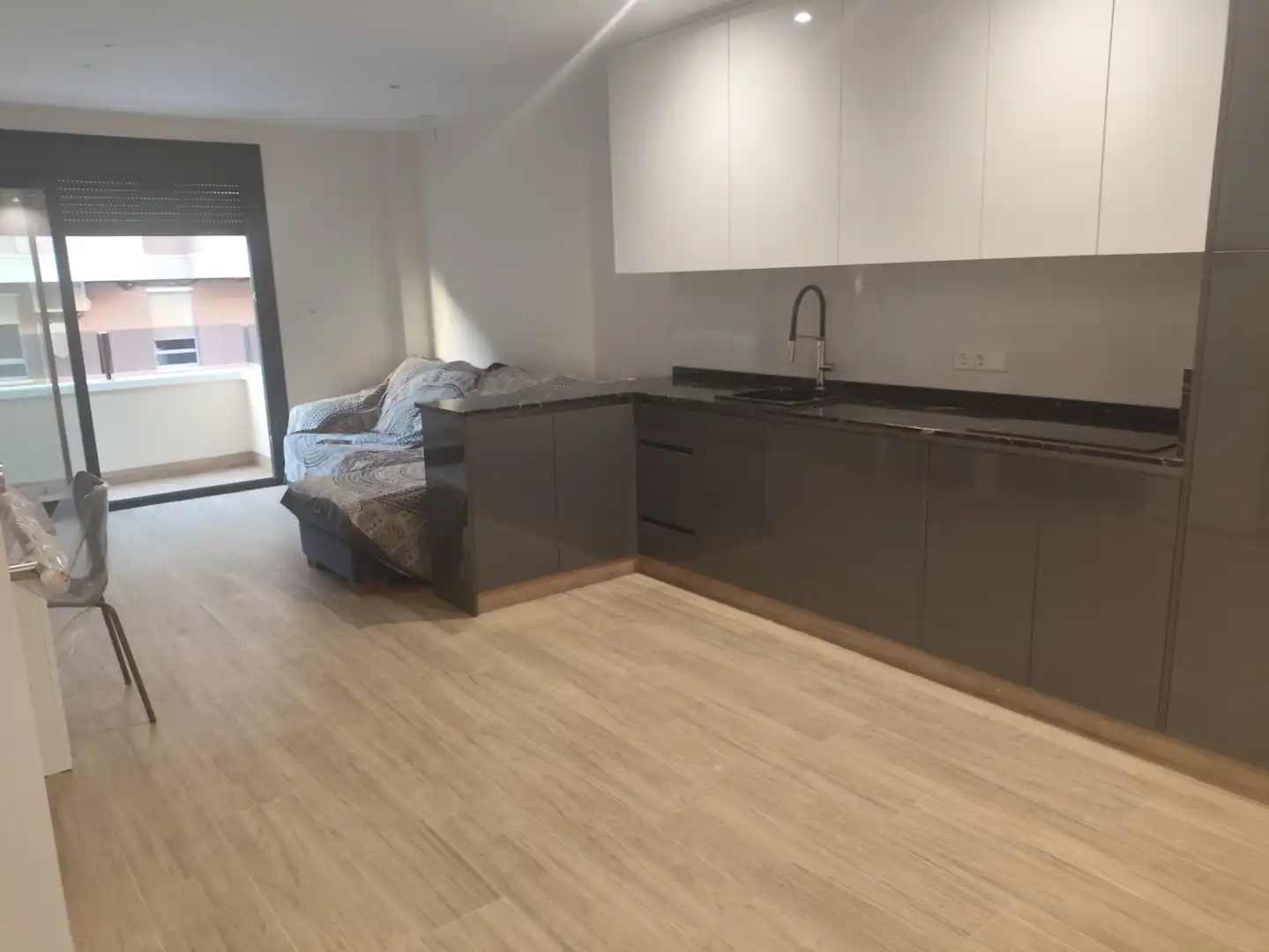Cocina de Piso de alquiler en Elche / Elx con Amueblado y Balcón