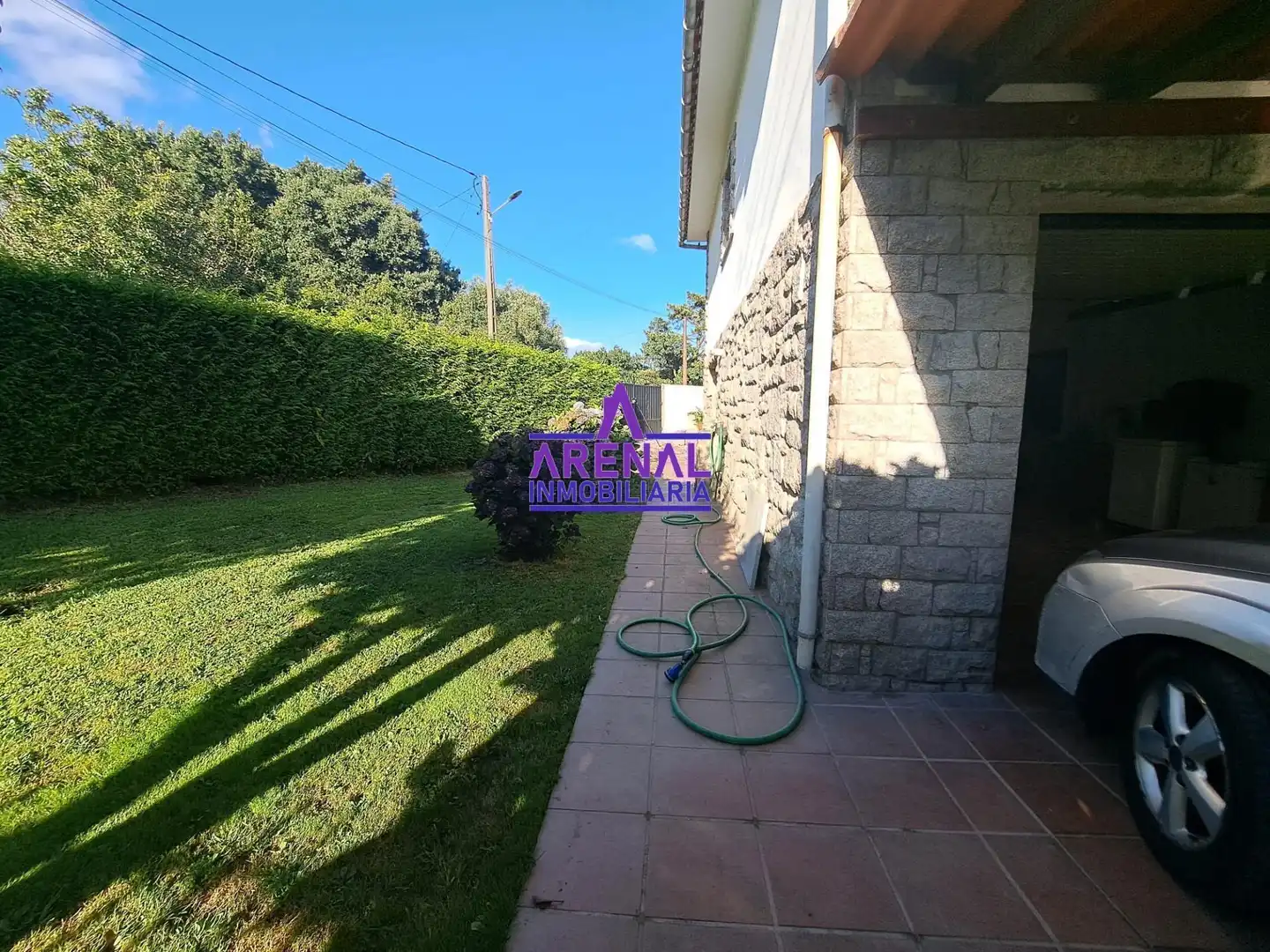 Jardín de Casa o chalet en venta en A Pobra do Caramiñal con Calefacción y Jardín privado