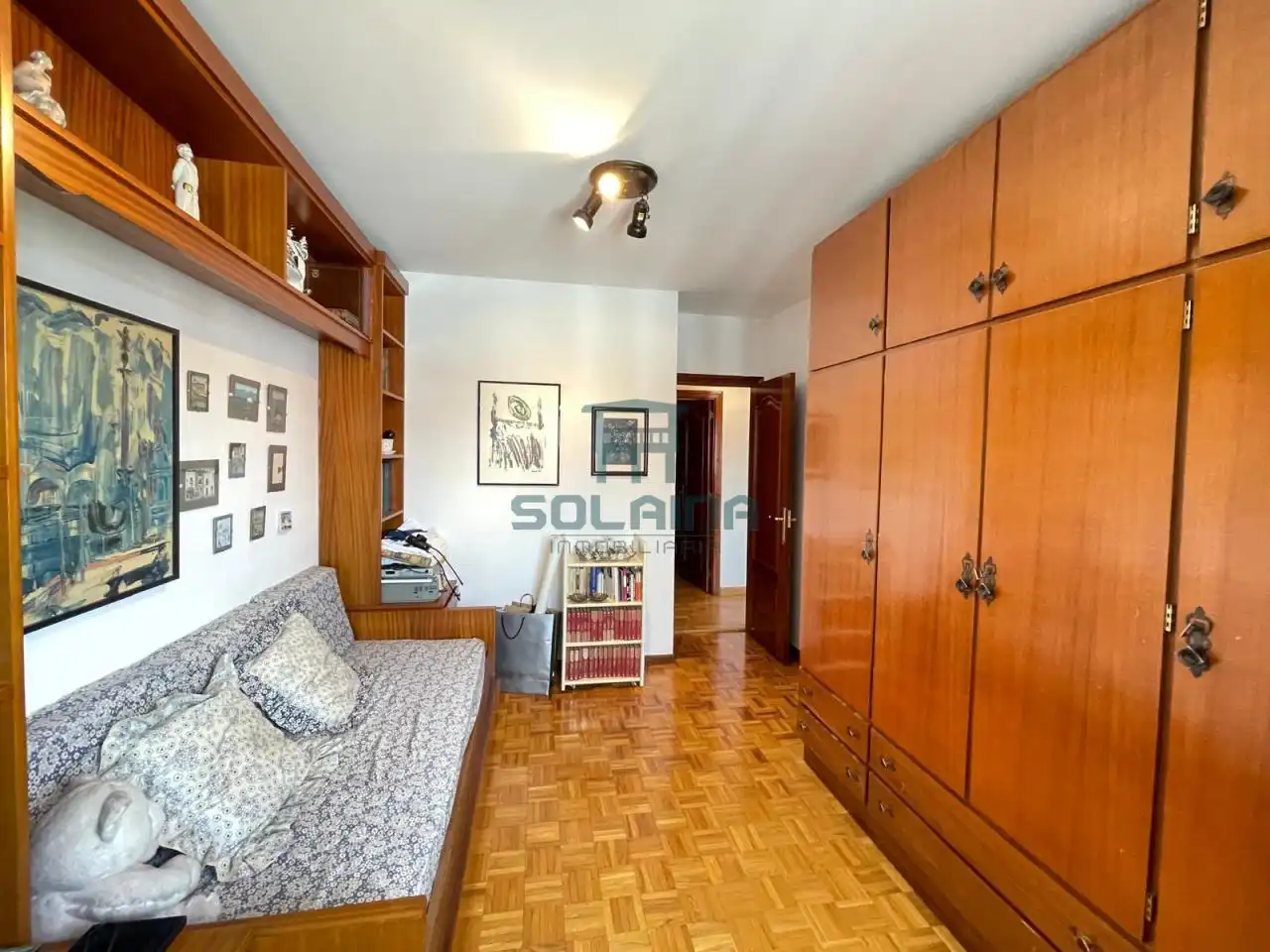 Schlafzimmer von Wohnung zum Verkauf in Ourense Capital  mit Heizung, Parkett und Abstellraum