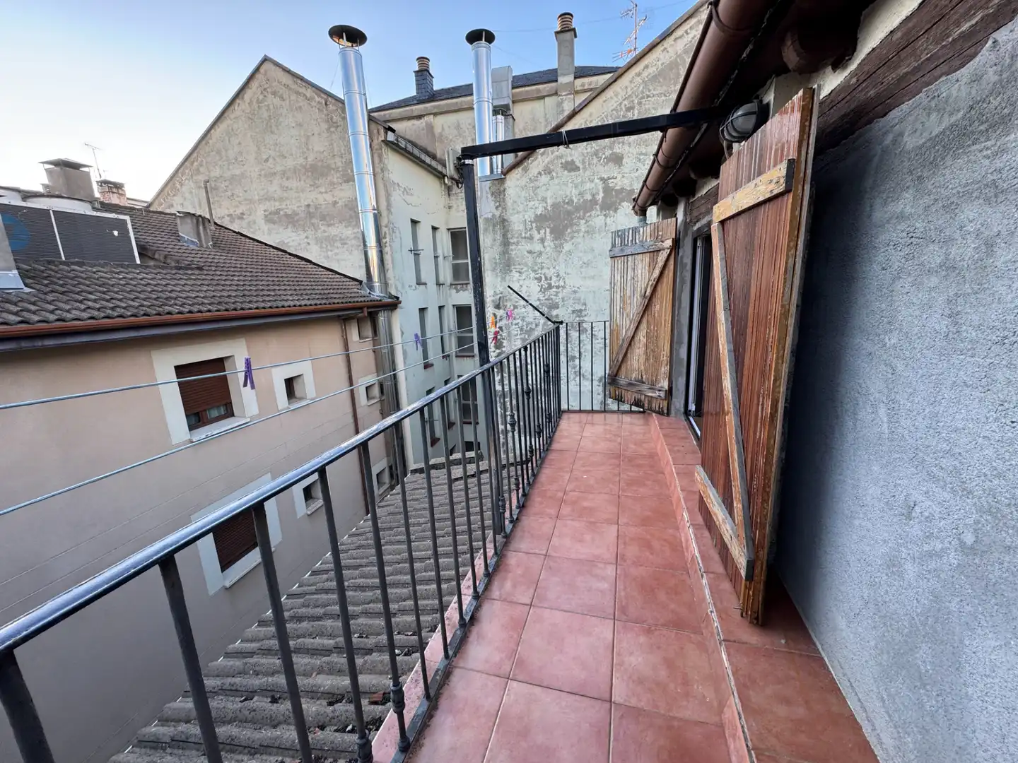Terraza de Ático en venta en Jaca con Terraza, Trastero y Amueblado