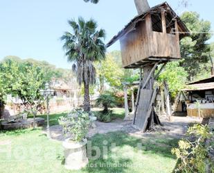Garden of House or chalet for sale in Museros  with Air Conditioner, Heating and Private garden