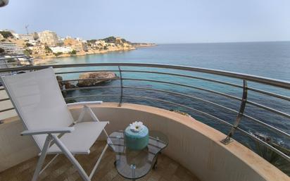 Terrassa de Apartament en venda en  Palma de Mallorca amb Terrassa, Balcó i Piscina comunitària