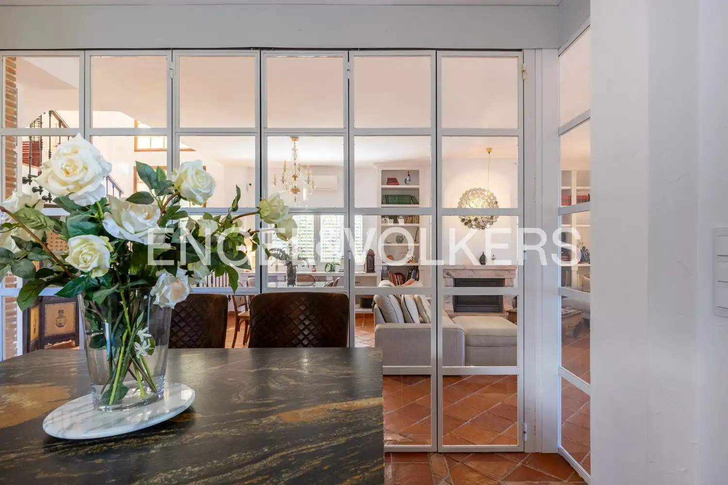Dining room of Houses for rent in Riba-roja de Túria  with Air Conditioner, Heating and Private garden